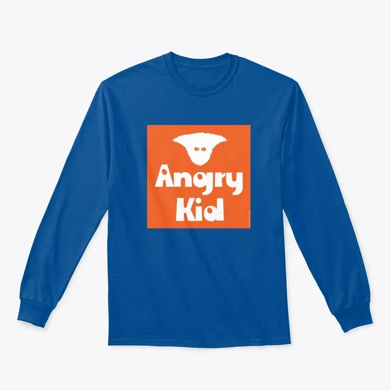 Angry Kid face &amp; logo t-shirt