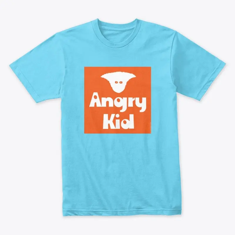 Angry Kid face &amp; logo t-shirt