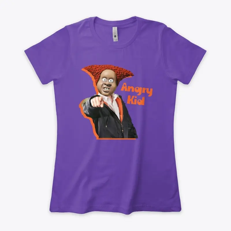 Angry Kid pointing t-shirt