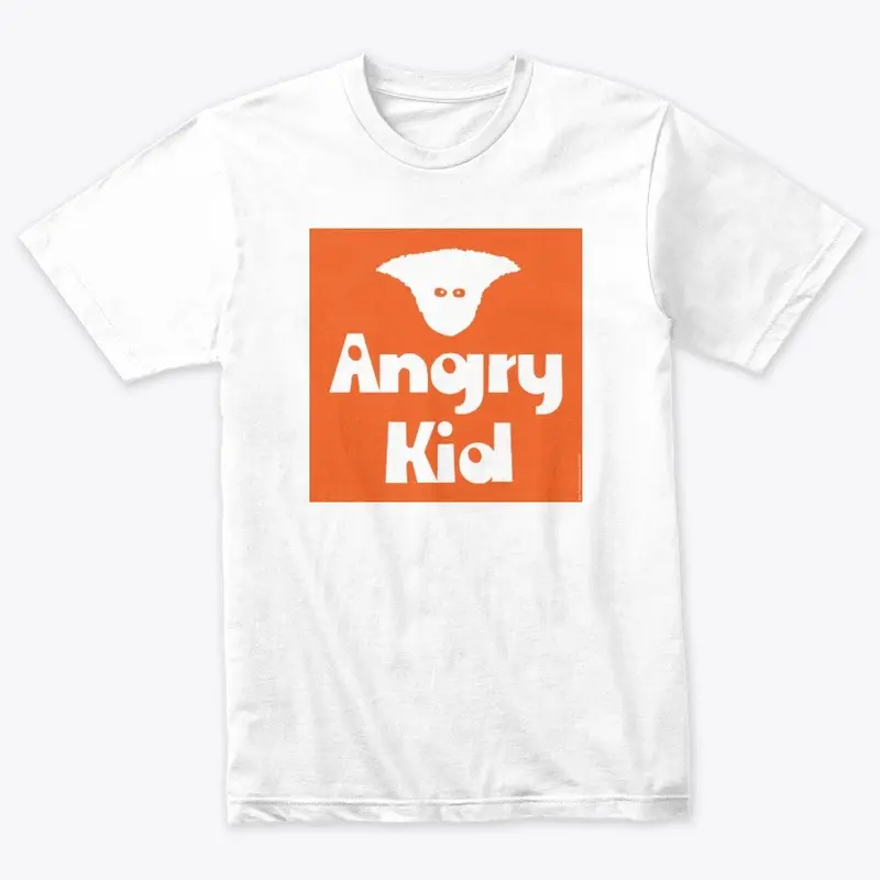 Angry Kid face &amp; logo t-shirt