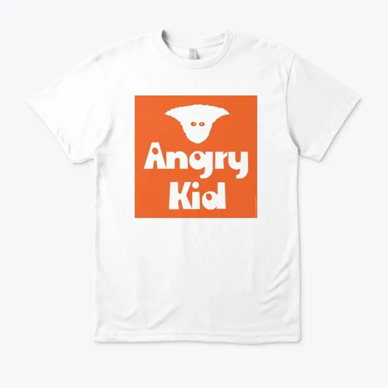 Angry Kid face &amp; logo t-shirt