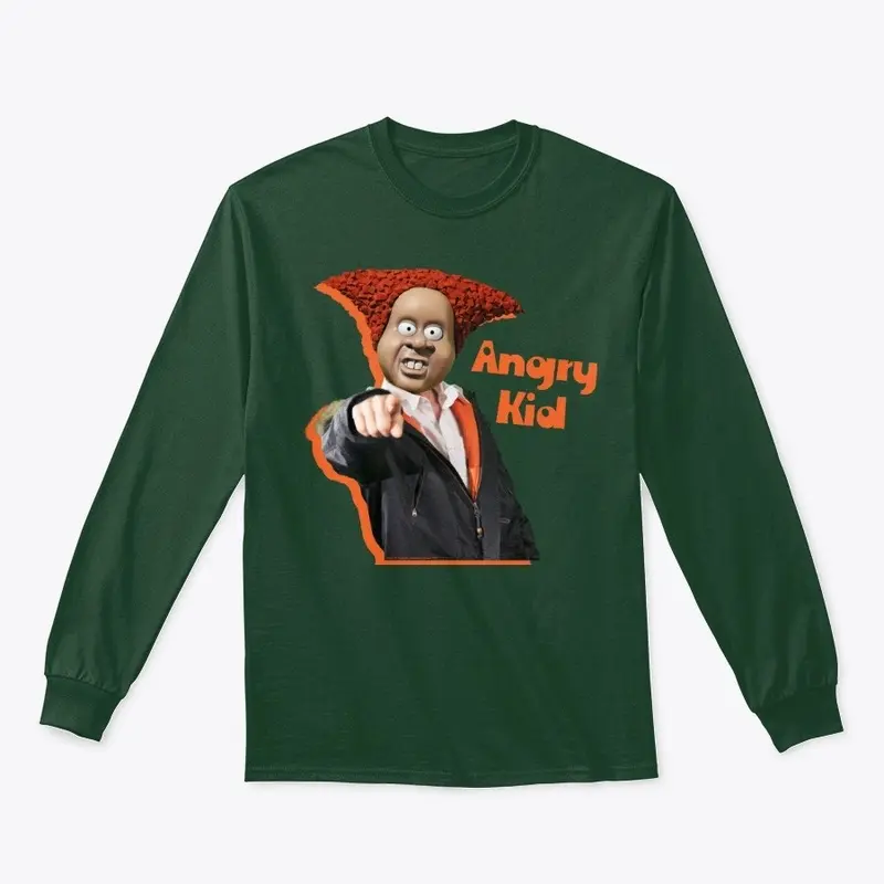 Angry Kid pointing t-shirt