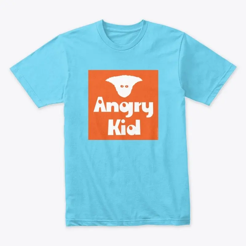 Angry Kid face &amp; logo t-shirt