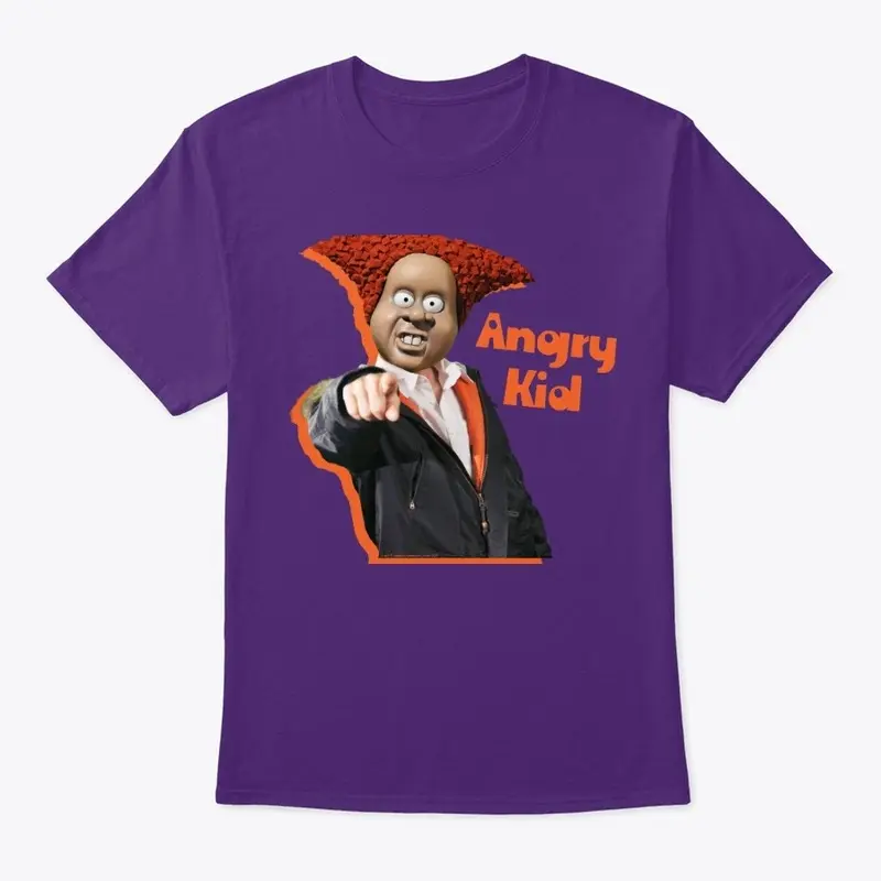 Angry Kid pointing t-shirt