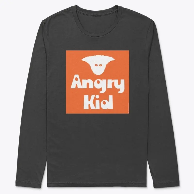 Angry Kid face &amp; logo t-shirt