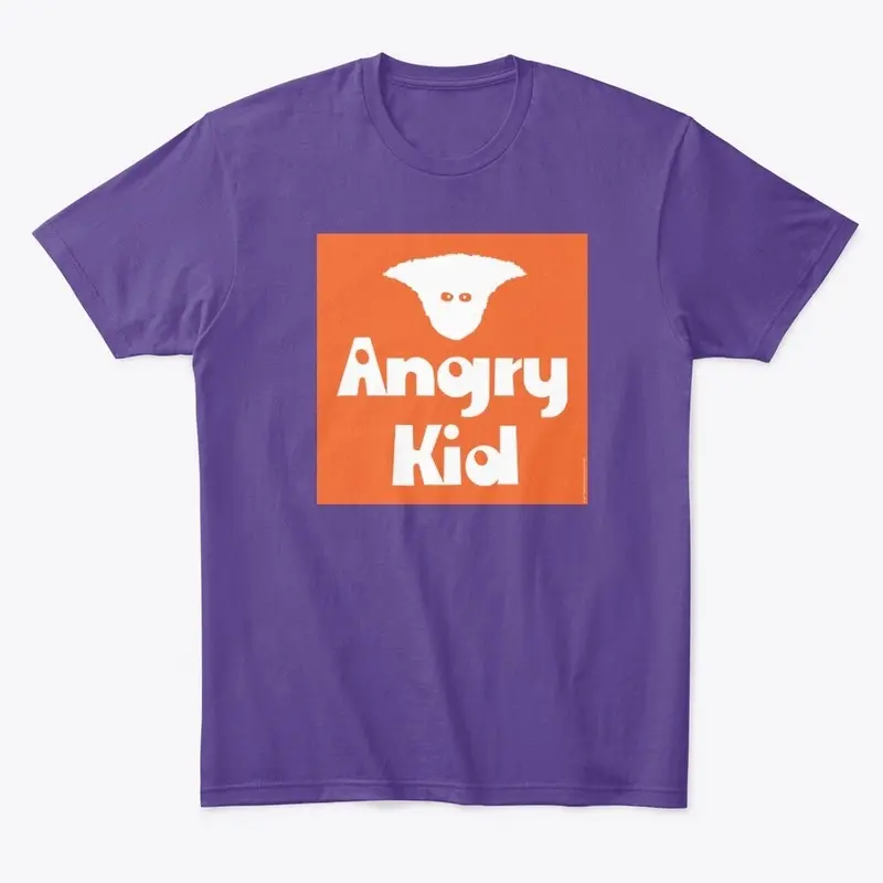 Angry Kid face &amp; logo t-shirt