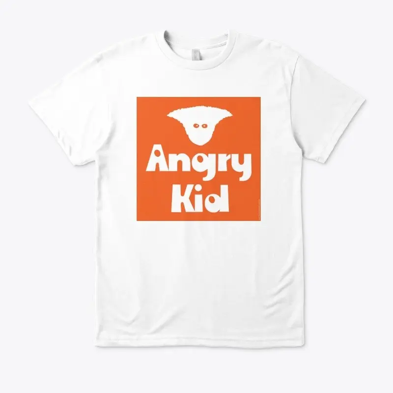 Angry Kid face &amp; logo t-shirt